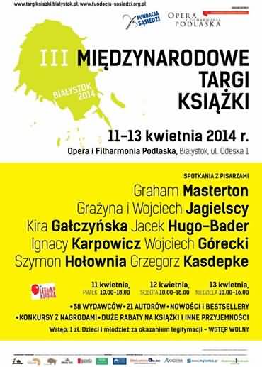 Bialystok poster, Poland, April 2014