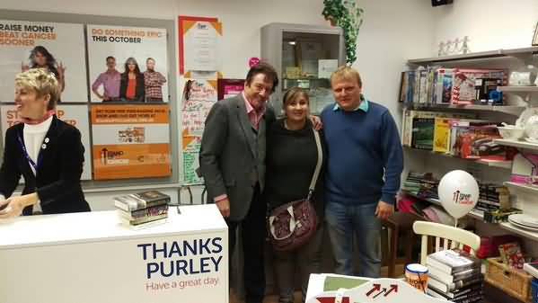 Polish reader Przemko and his wife, Purley UK, 2015