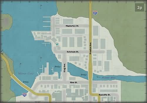 Silent Hill Downpour map